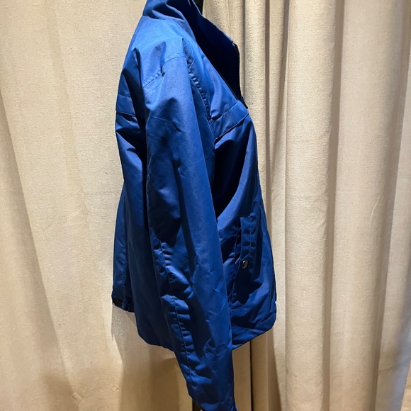 Michael Michael Kors Blue Zip Front Jacket Women’s Small - Picture 8 of 15